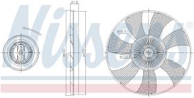  86217 - VENTILADOR CLUTCH VOLKSWAGEN CRAFTE