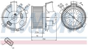  87021 - VENTILADOR HAB.PEUGEOT 307(3_)(00-)