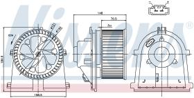  87022 - VENTILADOR HAB.SEAT AROSA(6H)(97-)1