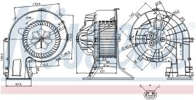  87025 - VENTILADOR HAB.FIAT CROMA(194)(05-)