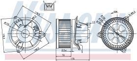 Nissens 87027 - VENTILADOR HAB.FORD TRANSIT CONNECT