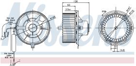  87031 - VENTILADOR HAB.SEAT AROSA(6H)(97-)1