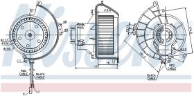 Nissens 87081 - VENTILADOR DE HABITÁCULO  SATURN AS