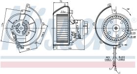 Nissens 87082 - VENTILADOR HAB.VAUXHALL ASTRA H(04-