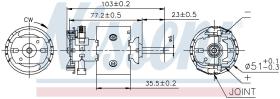 Nissens 87097 - VENTILADOR HAB.VOLKSWAGEN LT(2D)(96