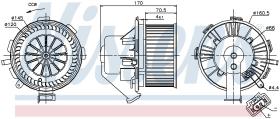  87105 - VENTILADOR HAB.VOLKSWAGEN CRAFTER(2