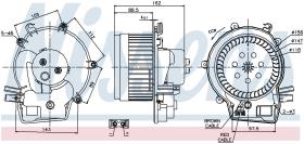 Nissens 87111 - VENTILADOR HAB.MERCEDES CLK-CLASS W