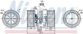 Nissens 87114 - VENTILADOR HAB.BMW X5 E53(00-)X5 3.