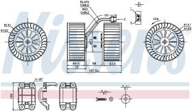  87115 - VENTILADOR HAB.BMW 3 E46 COMPACT(01