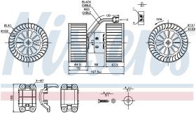  87115 - VENTILADOR HAB.BMW 3 E46 COMPACT(01