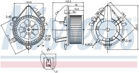  87124 - VENTILADOR HAB.FIAT DOBLO(119.223)(