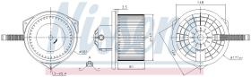 Nissens 87142 - VENTILADOR HAB.CITROEN C-CROSSER(07