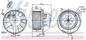 Nissens 87144 - VENTILADOR HAB.SEAT ALTEA(5P)(04-)2