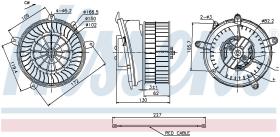 Nissens 87152 - VENTILADOR HAB.MERCEDES CLK-CLASS W