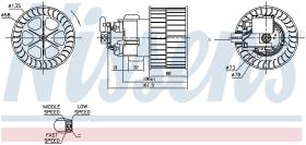 Nissens 87154 - VENTILADOR HAB.VAUXHALL CAVALIER(88