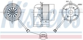 Nissens 87155 - VENTILADOR HAB.VOLKSWAGEN TRANSPORT