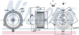 Nissens 87159 - VENTILADOR HAB.MAZDA B-SERIES(UF)(8