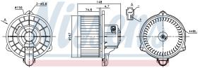 Nissens 87161 - VENTILADOR HAB.FORD RANGER(ES.ET)(0