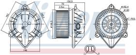  87173 - VENTILADOR HAB.VAUXHALL VIVARO A(01