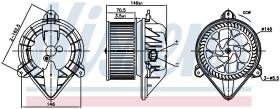  87174 - VENTILADOR HAB.PEUGEOT 607(9D.9U)(0