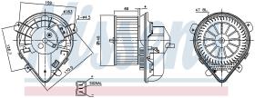 Nissens 87178 - VENTILADOR HAB.CITROEN DISPATCH I(2