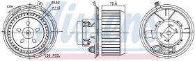  87185 - VENTILADOR HAB.ALFA ROMEO GT(937)(0