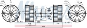 Nissens 87192 - VENTILADOR HAB.MERCEDES ACTROS MP1(