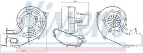 Nissens 87247 - VENTILADOR HAB.OPEL MERIVA A(03-)1.