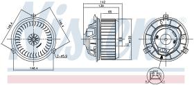 Nissens 87249 - VENTILADOR HAB.OPEL MOKKA X(16-)1.4