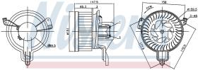 Nissens 87259 - VENTILADOR HAB.CITROEN BERLINGO (M)