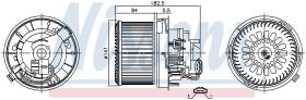 Nissens 87261 - VENTILADOR HAB.CITROEN C1 II(14-)1.