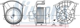 Nissens 87262 - VENTILADOR HAB.OPEL MOVANO B(10-)2.