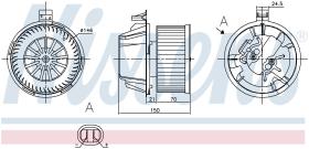  87269 - VENTILADOR HAB.RENAULT SANDERO I(08