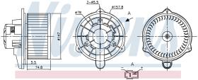 Nissens 87270 - VENTILADOR HAB.HYUNDAI ACCENT(MC)(0