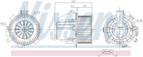  87281 - VENTILADOR HAB.CITROEN C5(RD.TD)(08