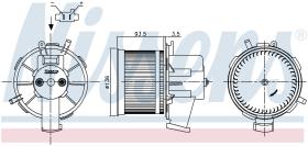 Nissens 87301 - VENTILADOR HAB.FIAT 500(312)(07-)1.