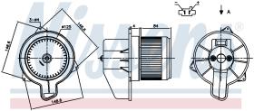 Nissens 87305 - VENTILADOR HAB.FIAT 500(312)(07-)1.