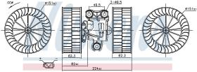  87340 - VENTILADOR HAB.MERCEDES VITO II W 6