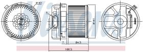 Nissens 87351 - VENTILADOR HAB.CITROEN C1(PM.PN)(05