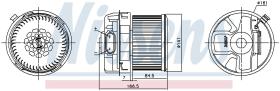 Nissens 87352 - VENTILADOR HAB.CITROEN C1(PM.PN)(05