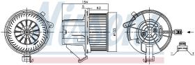 Nissens 87391 - VENTILADOR HAB.MERCEDES E-CLASS W 2