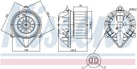  87403 - VENTILADOR HAB.RENAULT MEGANE I(95-