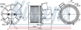  87405 - VENTILADOR HAB.FIAT 500(312)(07-)1.