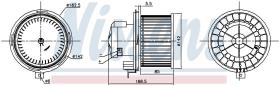 Nissens 87415 - VENTILADOR HAB.RENAULT KOLEOS(08-)2