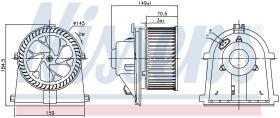  87437 - VENTILADOR HAB.SEAT AROSA(6H)(97-)1