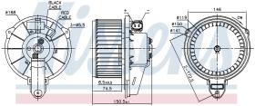 Nissens 87477 - VENTILADOR HAB.AUDI A 6/S 6(C5)(97-