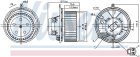 Nissens 87480 - VENTILADOR HAB.ALFA ROMEO GT(937)(0