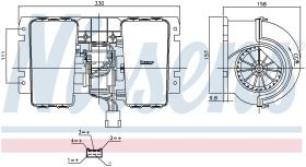 Nissens 87715 - VENTILADOR HAB.RVI-RENAULT TRUCKS M