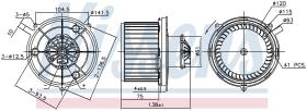 Nissens 87743 - VENTILADOR HAB.HONDA LIFE III(JB1-4