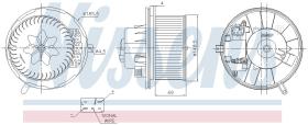 Nissens 87762 - VENTILADOR DE HABITÁCULO  VW GOLF V